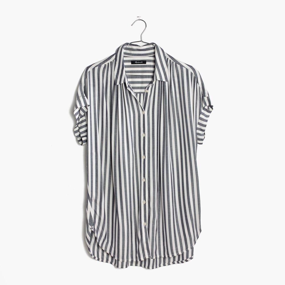 Madewell Draper Central Shirt in Stripe